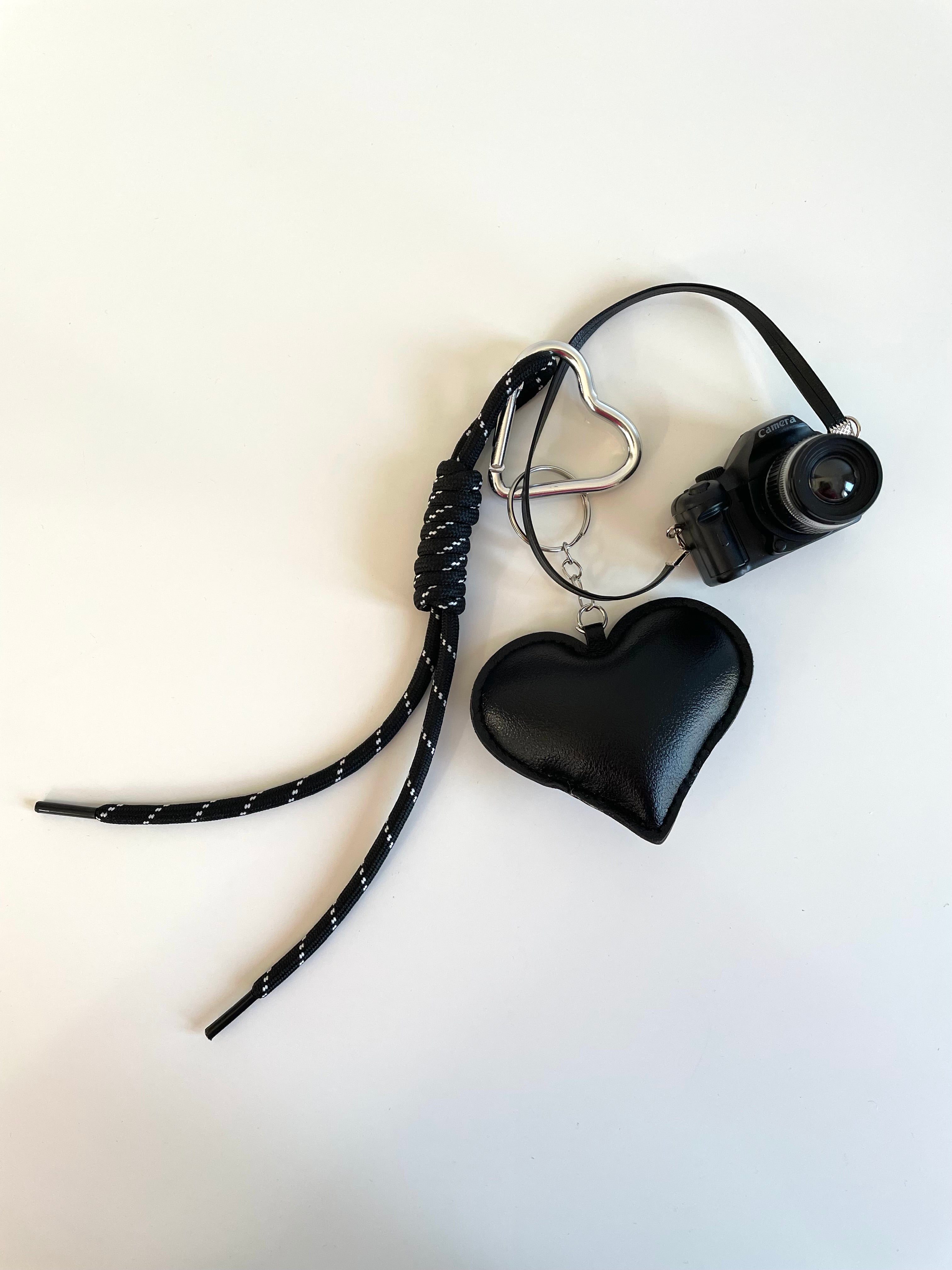 CHARMES MACCHINA FOTOGRAFICA E CUORE