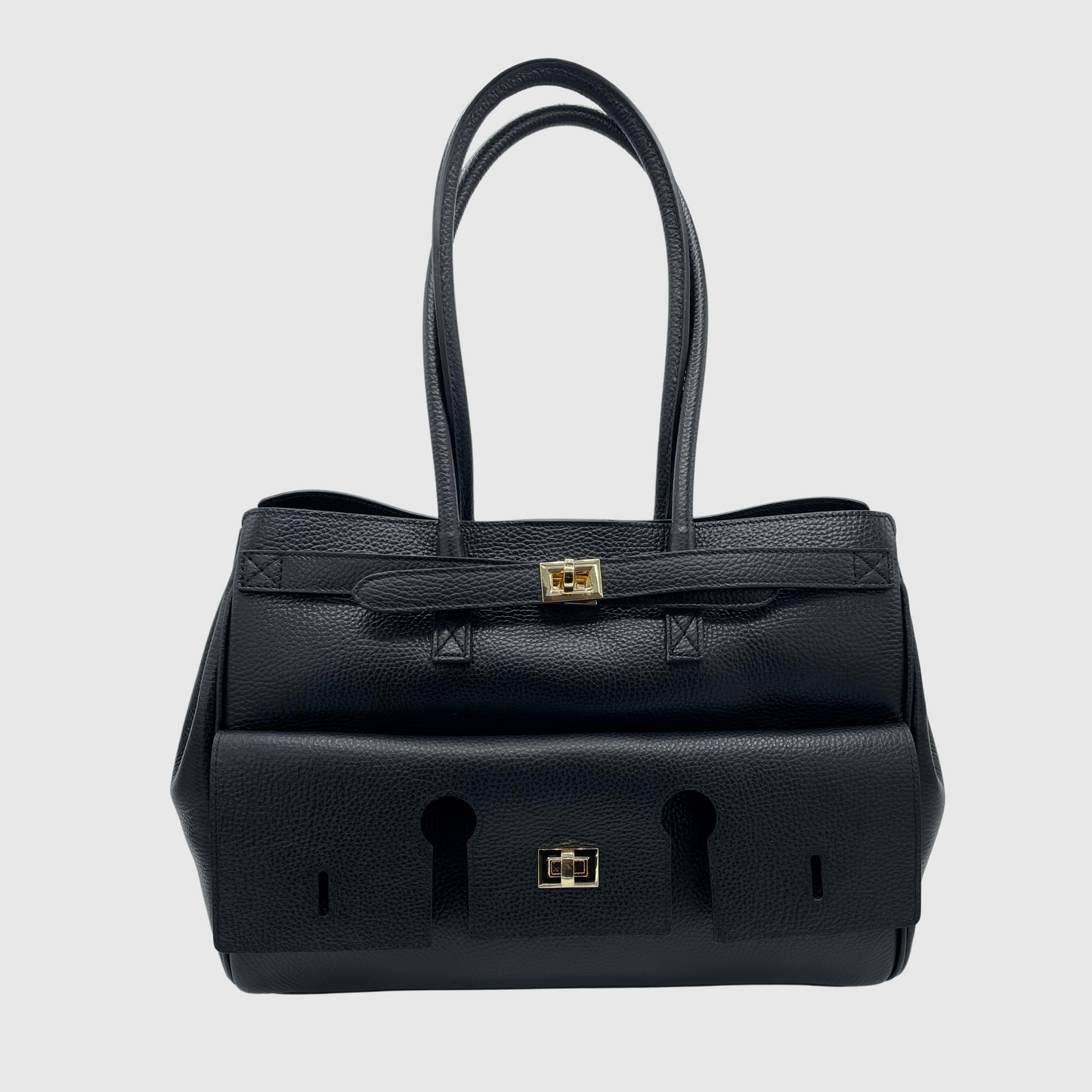 BORSA A SPALLA LAURA IN PELLE CON TRACOLLA