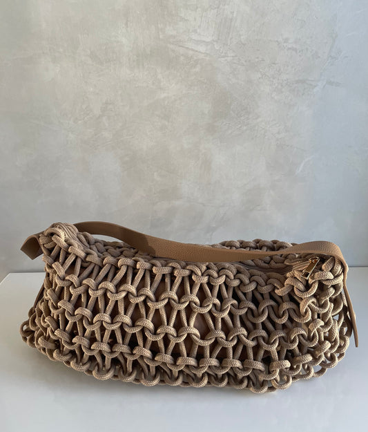 BORSA A SPALLA SANTORINI