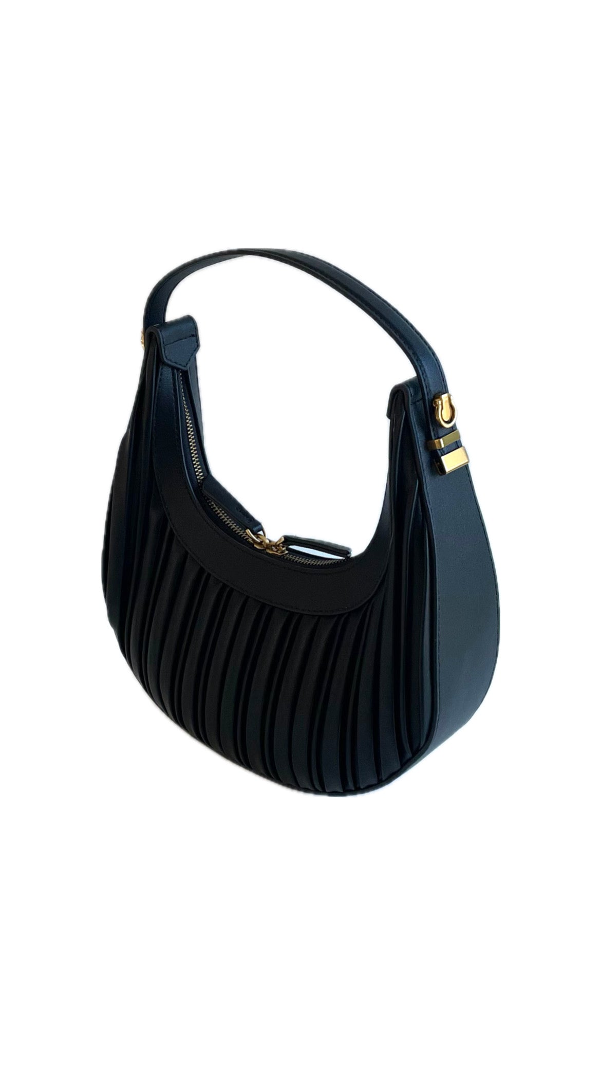 BORSA A SPALLA LUNA NERA