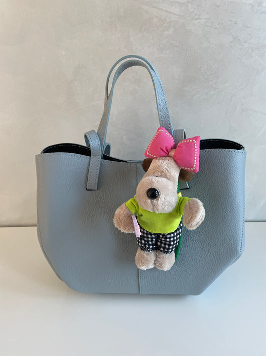 CHARM ORSO CON FIOCCO E SPECCHIO
