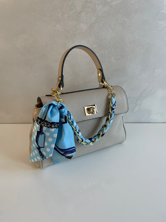 CHARMES CATENA DORATA CON FOULARD