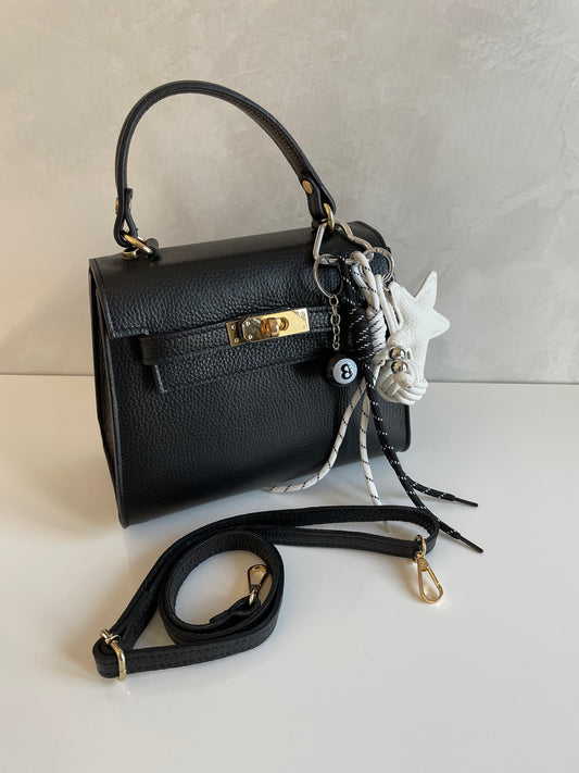 BORSA A MANO BENEDETTA CON TRACOLLA