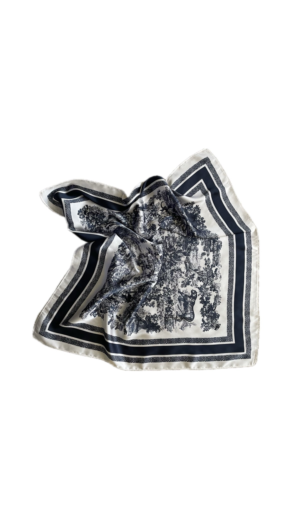 FOULARD FANTASIA BLU