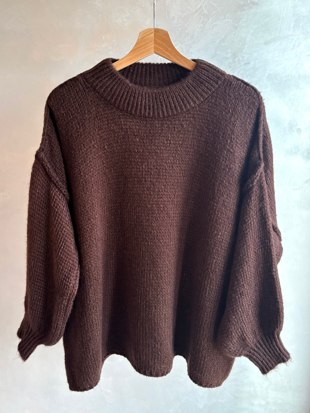 MAGLIONE CIOCCOLATO