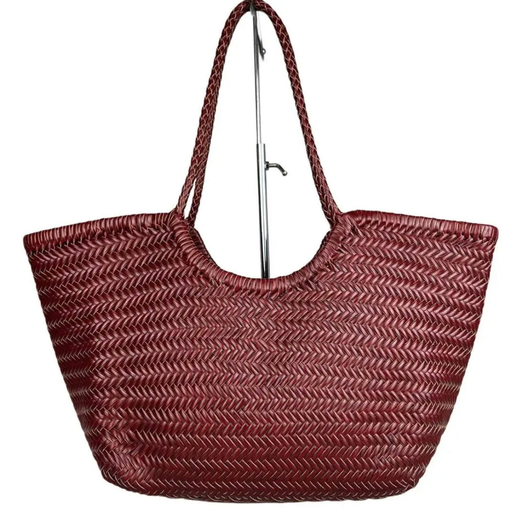 BORSA A SPALLA PENELOPE BORDEAUX