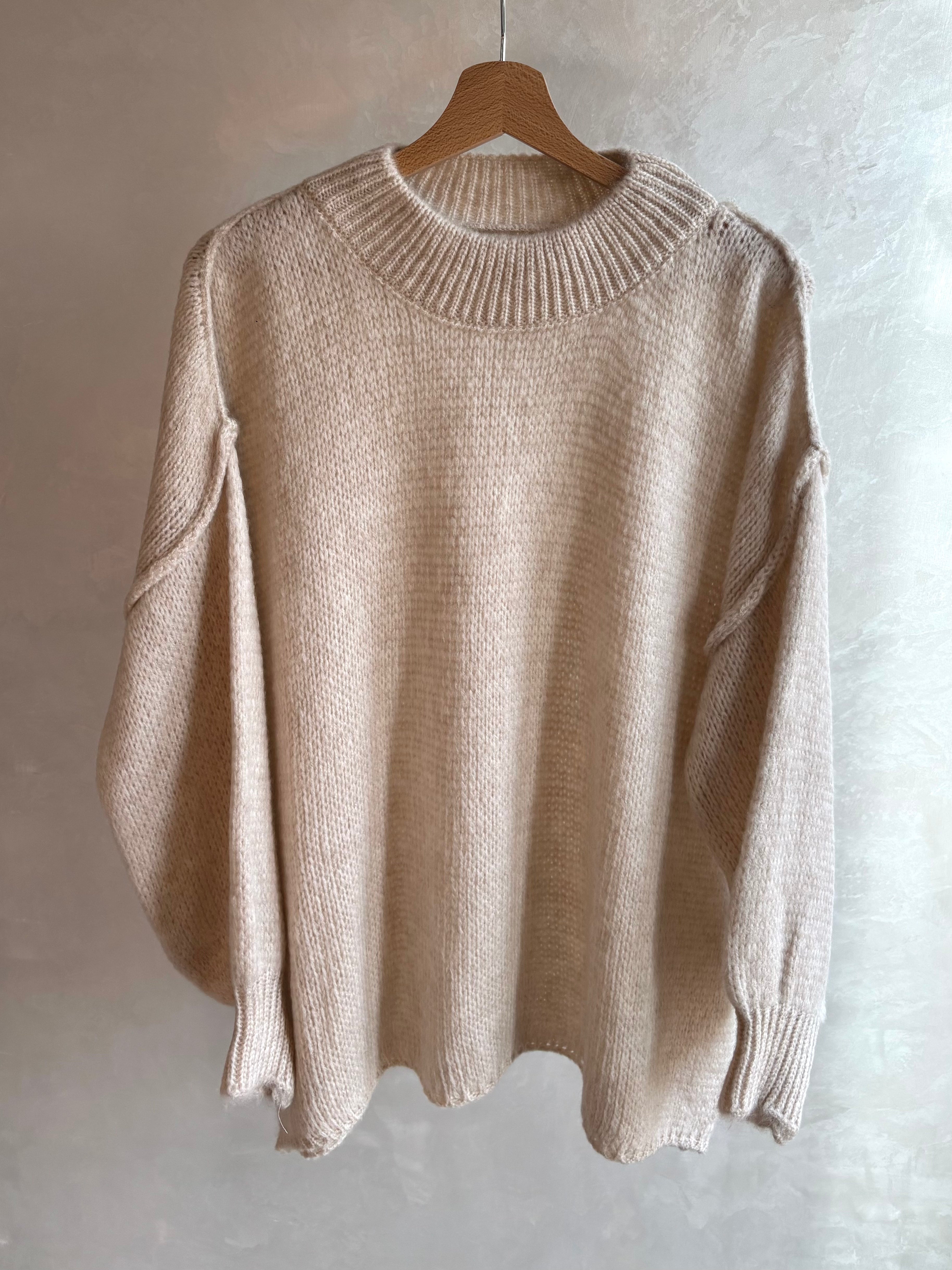 MAGLIONE PANNA