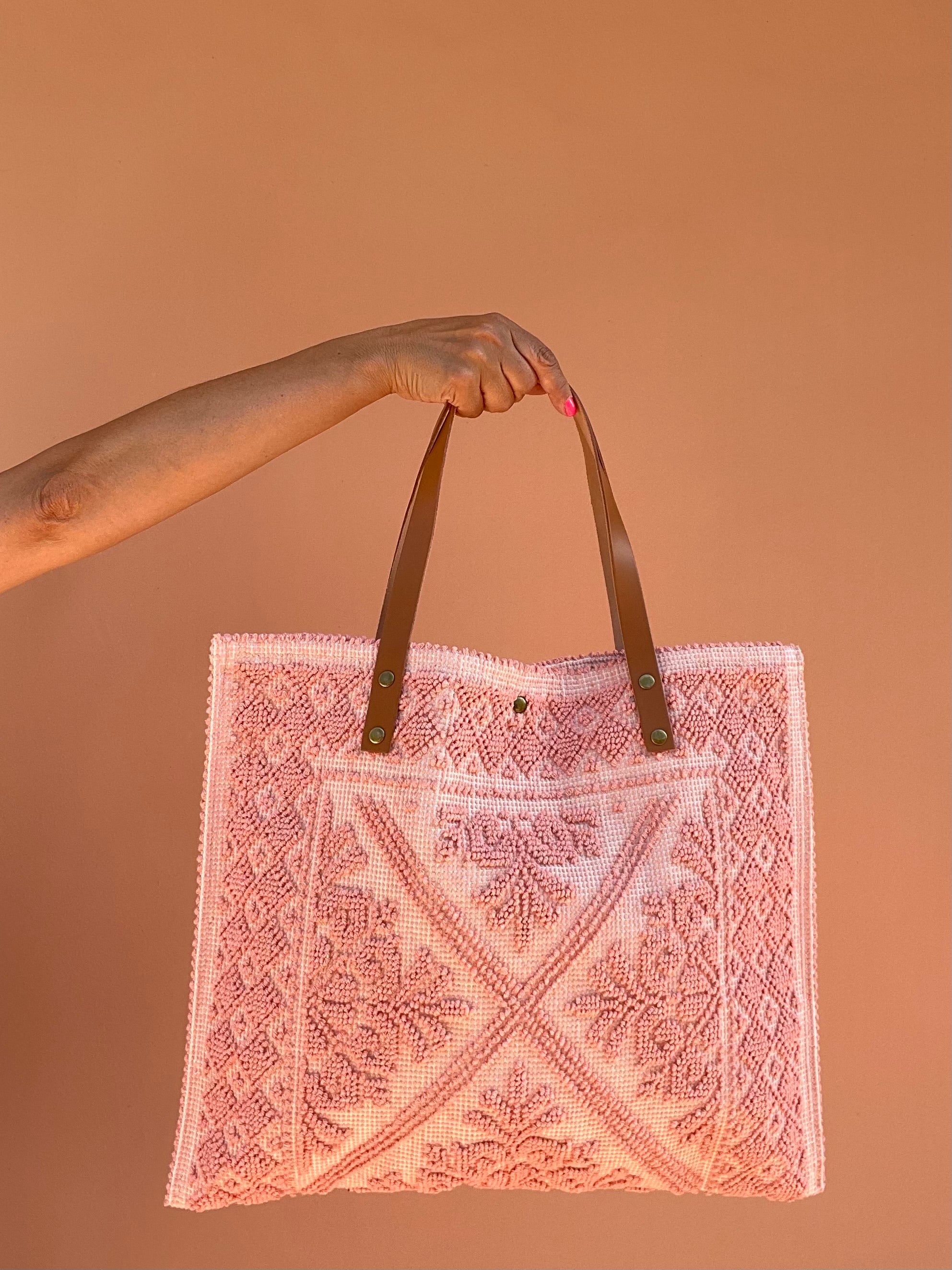 BORSA A SPALLA ATENA ROSA