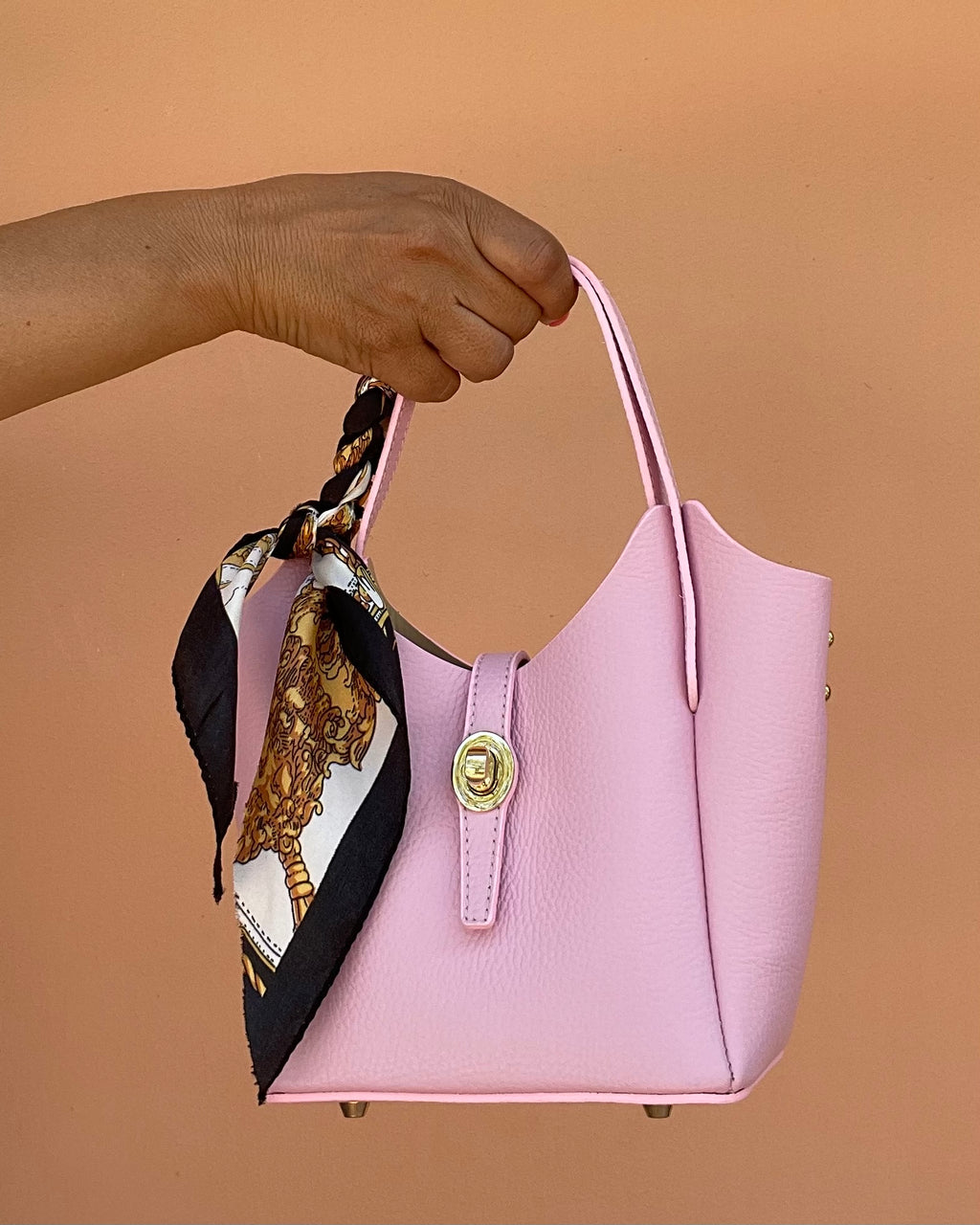 BORSA A MANO CLOE ROSA