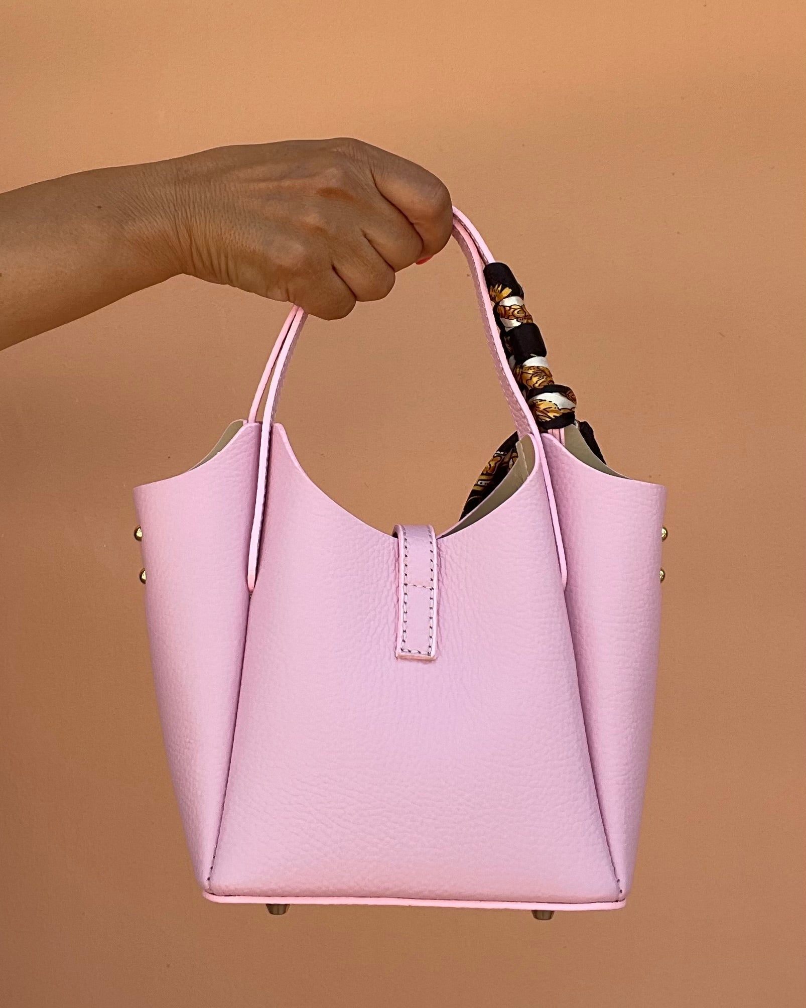 BORSA A MANO CLOE ROSA