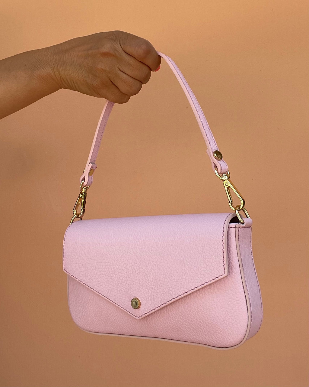BORSA A SPALLA GIULIA ROSA