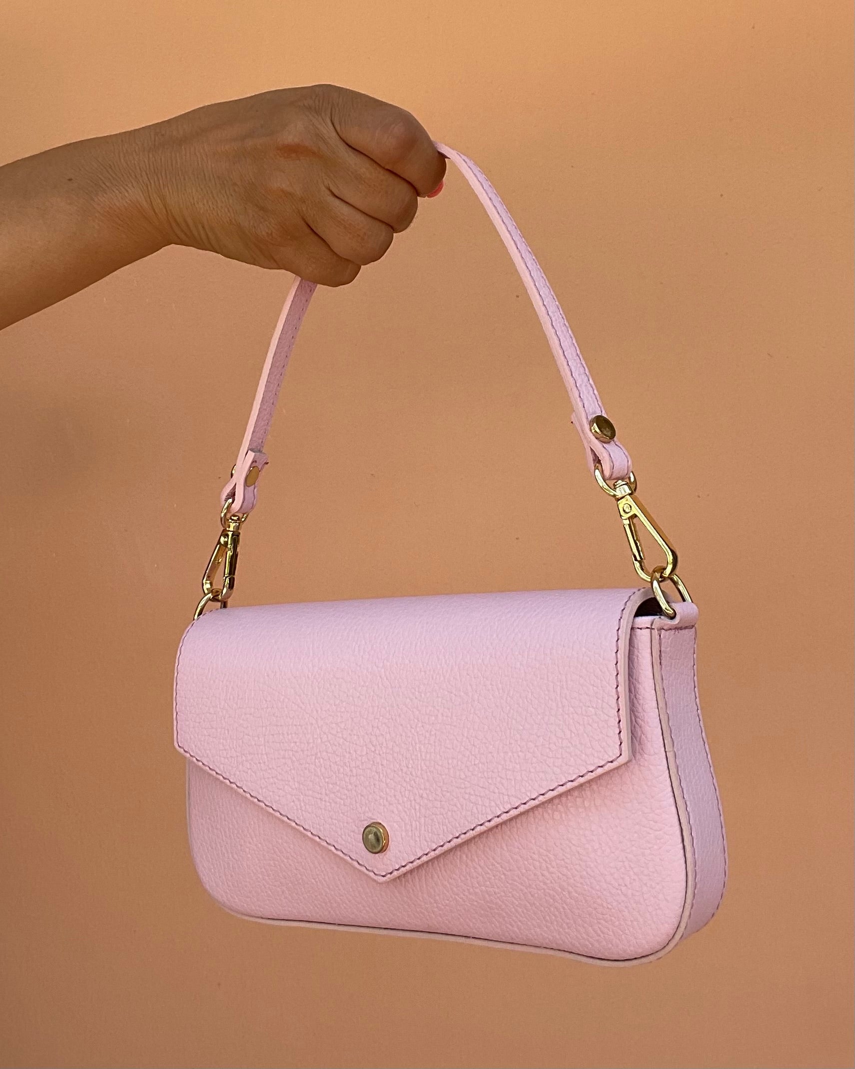 BORSA A SPALLA GIULIA ROSA