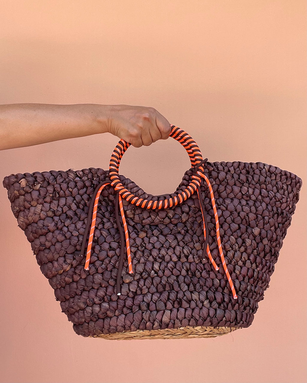 BORSA A MANO CAPRI MOKA