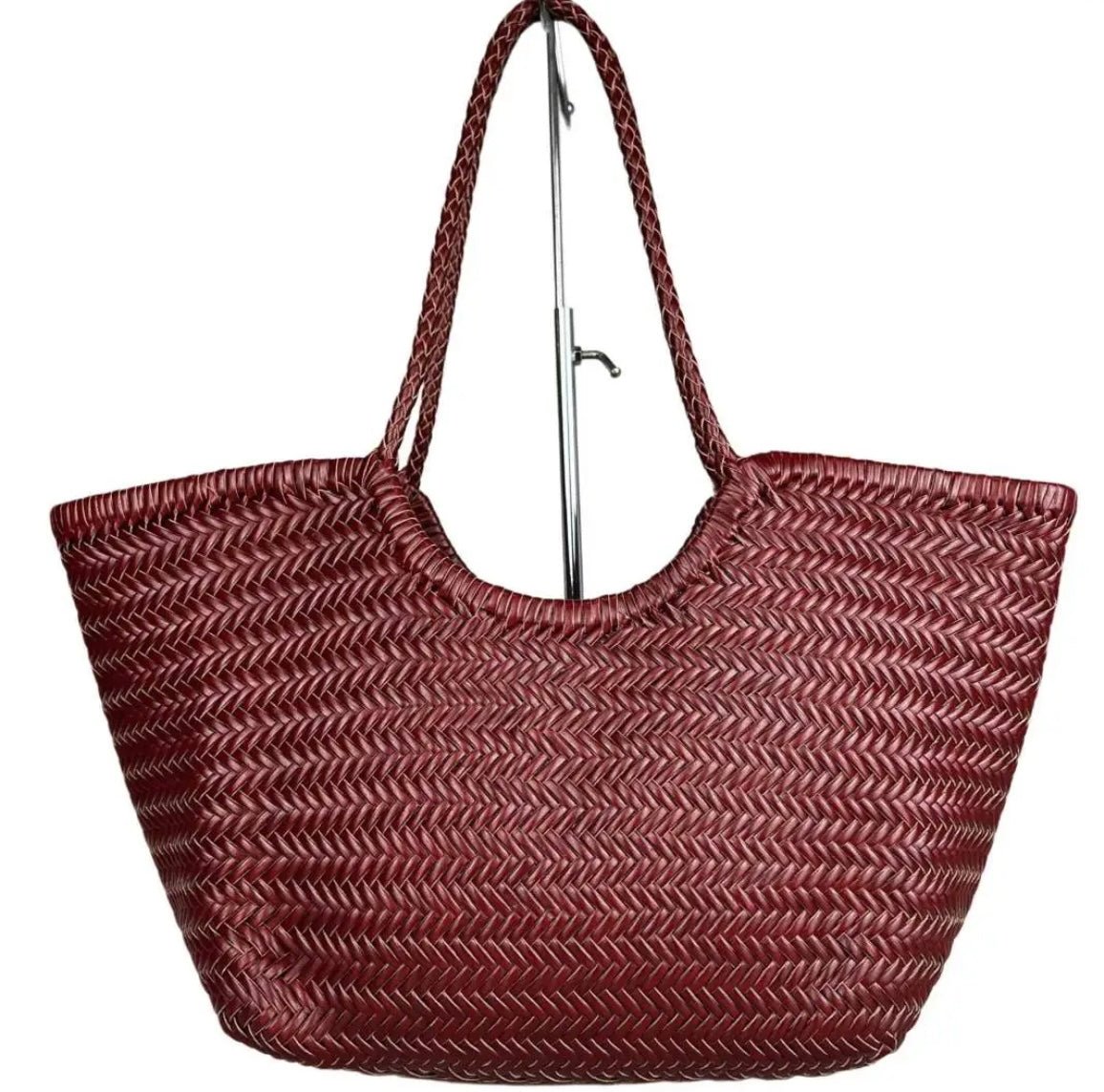 BORSA A SPALLA PENELOPE BORDEAUX