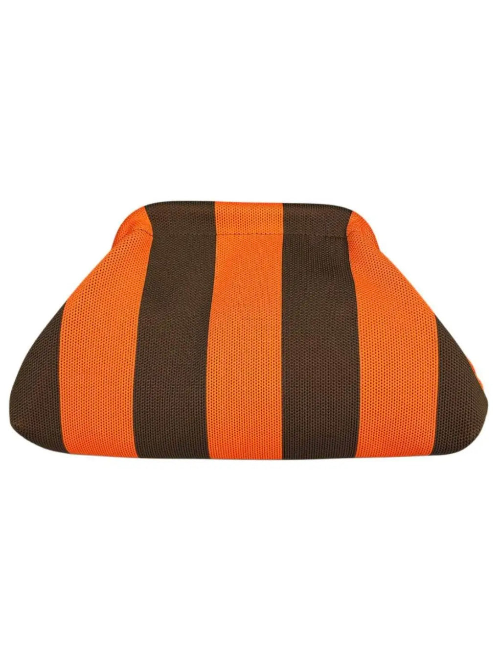 POCHETTE RIGHE ARANCIO MORO