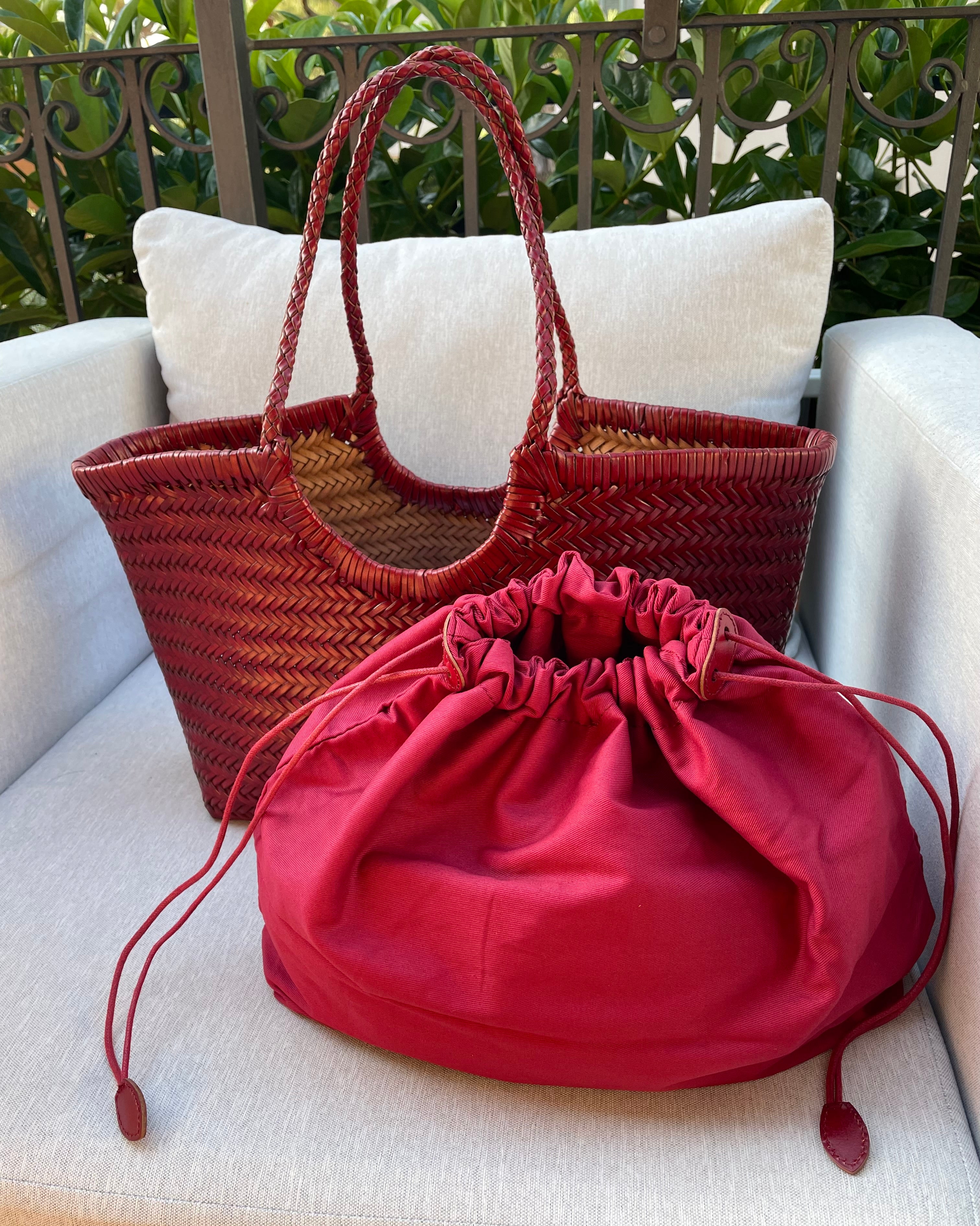 BORSA PENELOPE ROSSO RUBINO