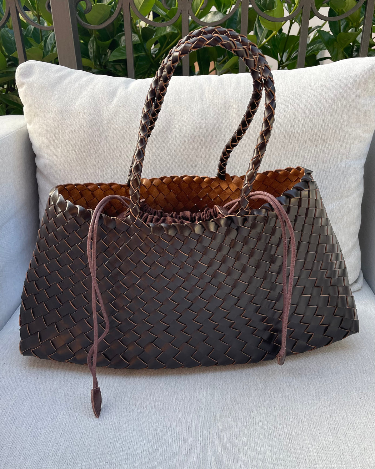 BORSA A SPALLA GINEVRA TESTA DI MORO