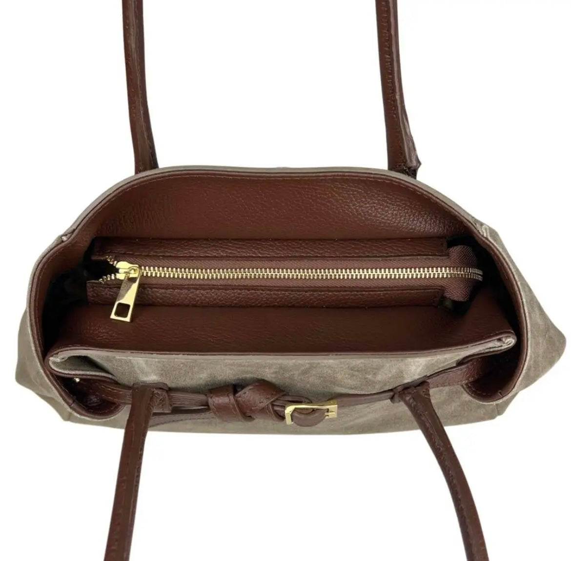 BORSA A SPALLA ILARIA TAUPE