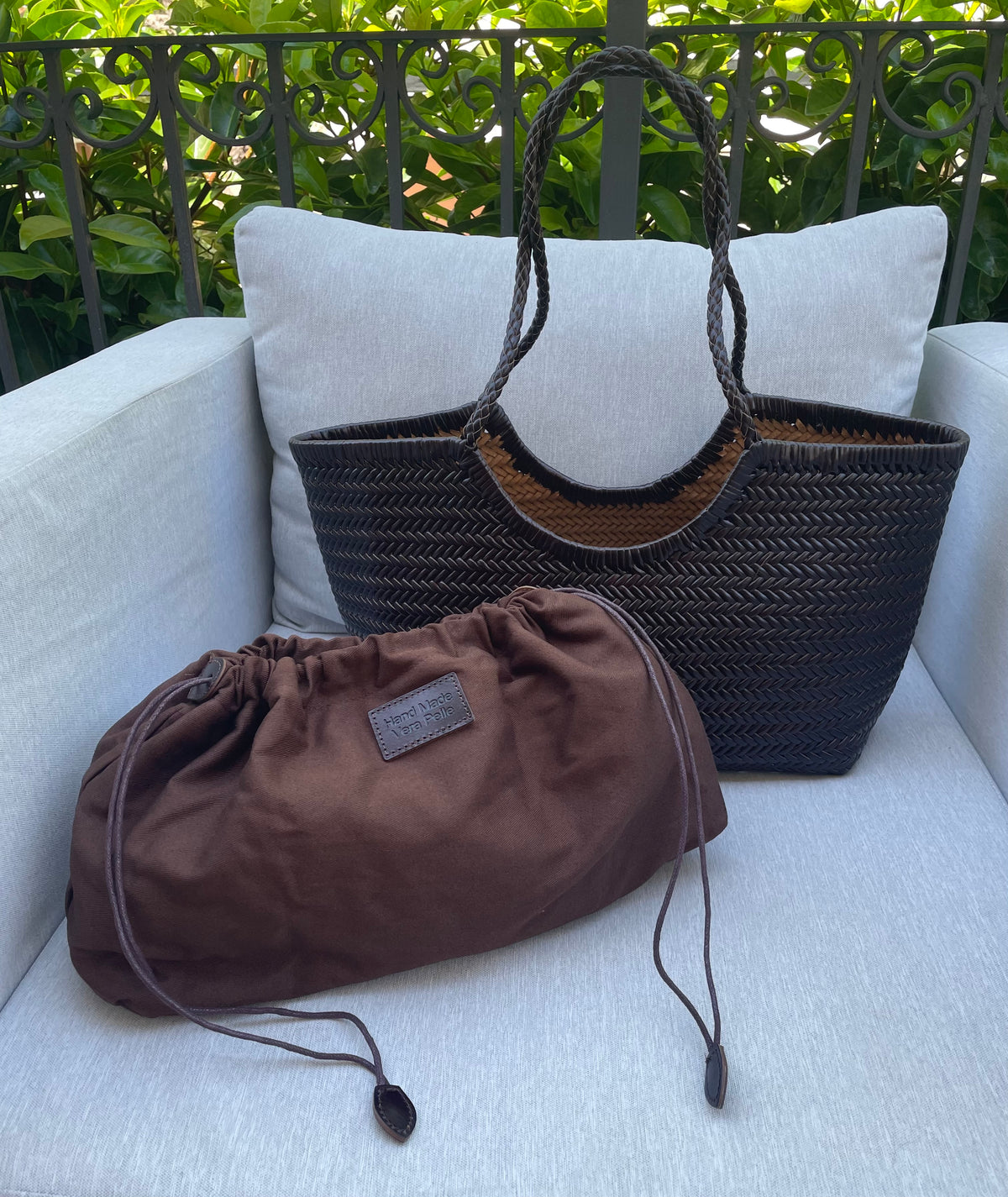 BORSA A SPALLA PENELOPE MOKA