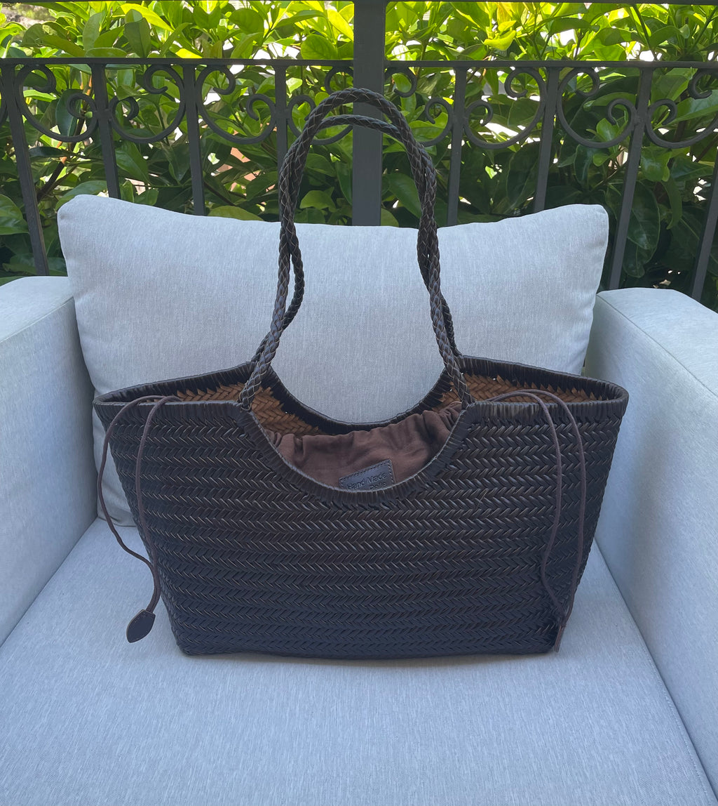 BORSA A SPALLA PENELOPE MOKA