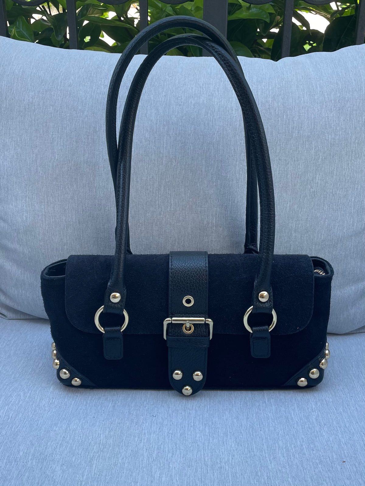 BORSA A SPALLA LARA NERO