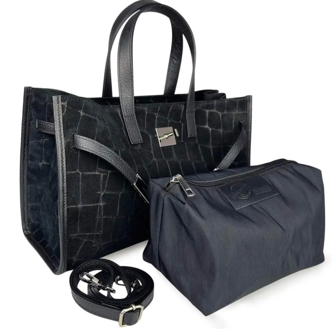 BORSA A MANO MERY NERO