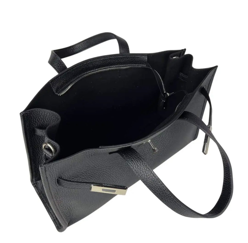BORSA A MANO LUCIA NERO