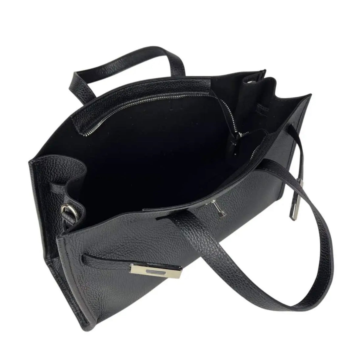 BORSA A MANO LUCIA NERO