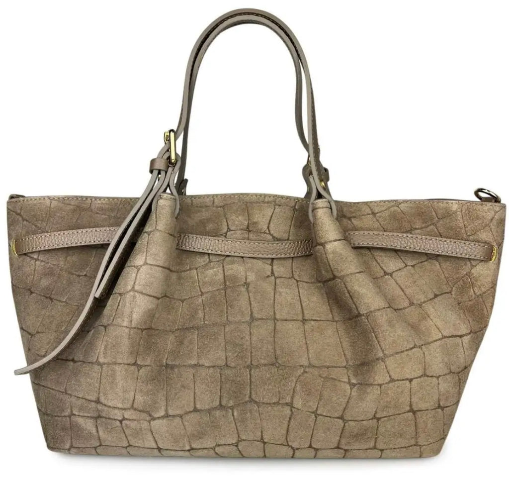 BORSA A SPALLA FLAVIA TAUPE