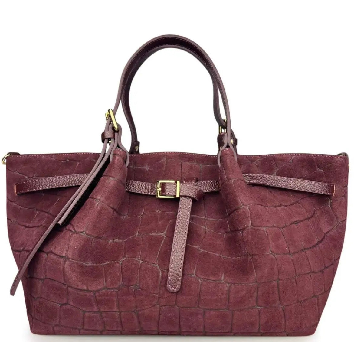 BORSA A SPALLA FLAVIA BORDEAUX