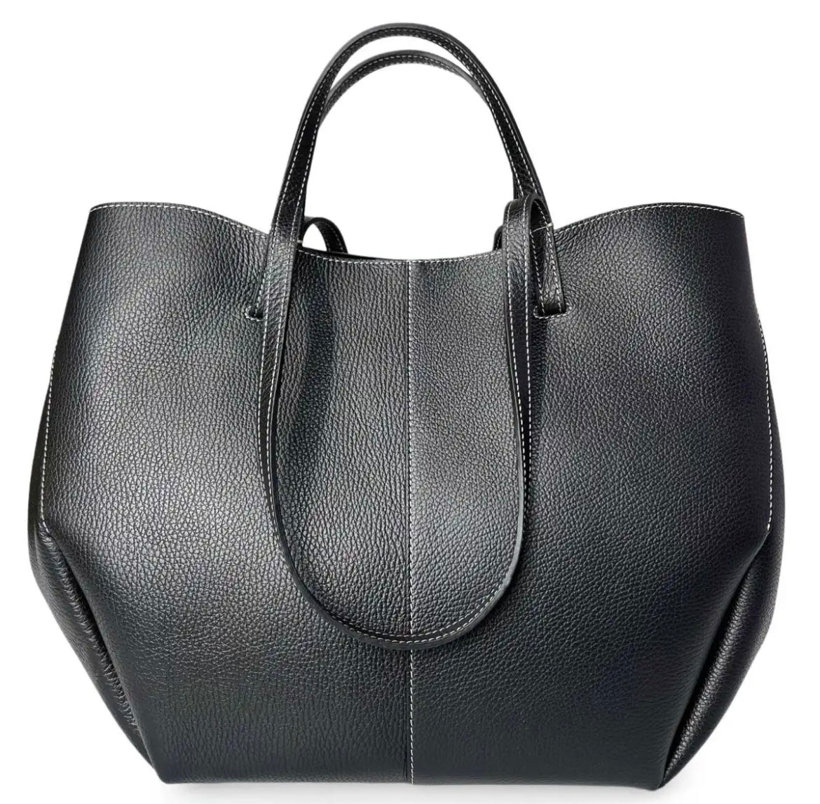 BORSA A SPALLA PAOLA NERO