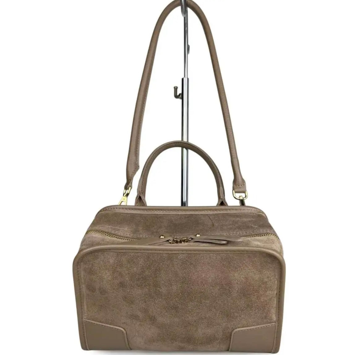 BORSA A MANO VIKY TAUPE