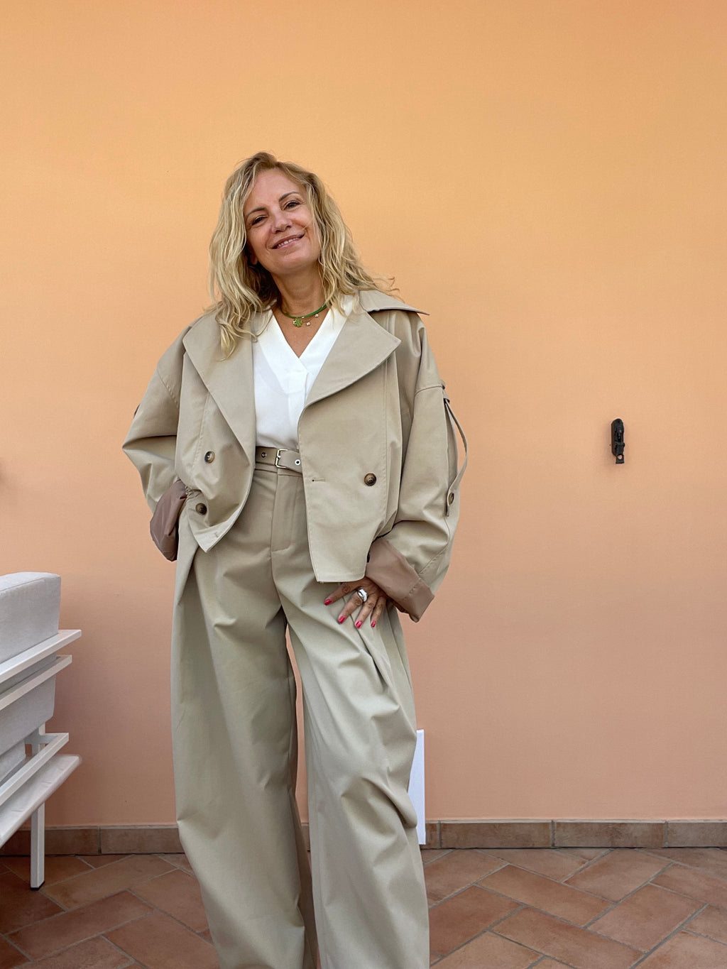 BOMBER BEIGE ZOE