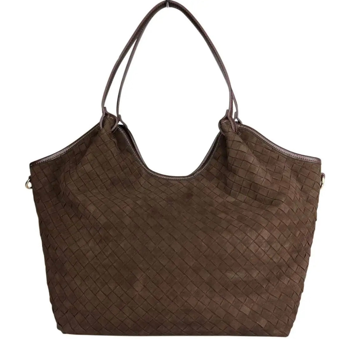 BORSA A SPALLA EMMA SUEDE MORO