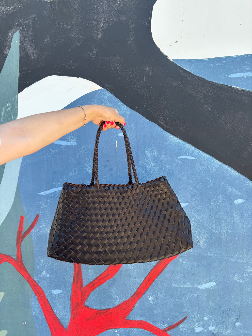 BORSA A SPALLA GINEVRA TESTA DI MORO