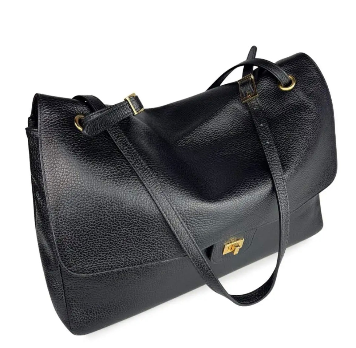 BORSA A SPALLA CRISTINA NERO