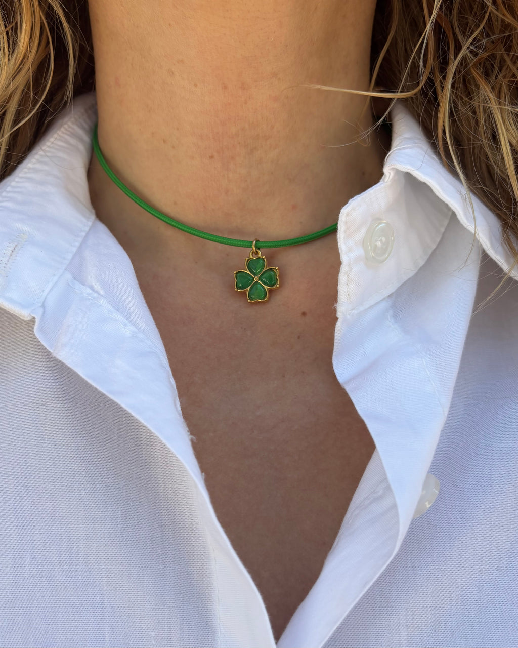 COLLANA QUADRIFOGLIO