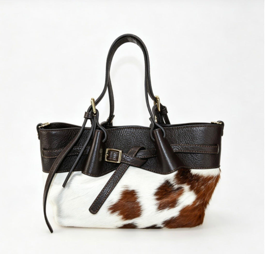 BORSA A SPALLA FLAVIA PELLE CAV