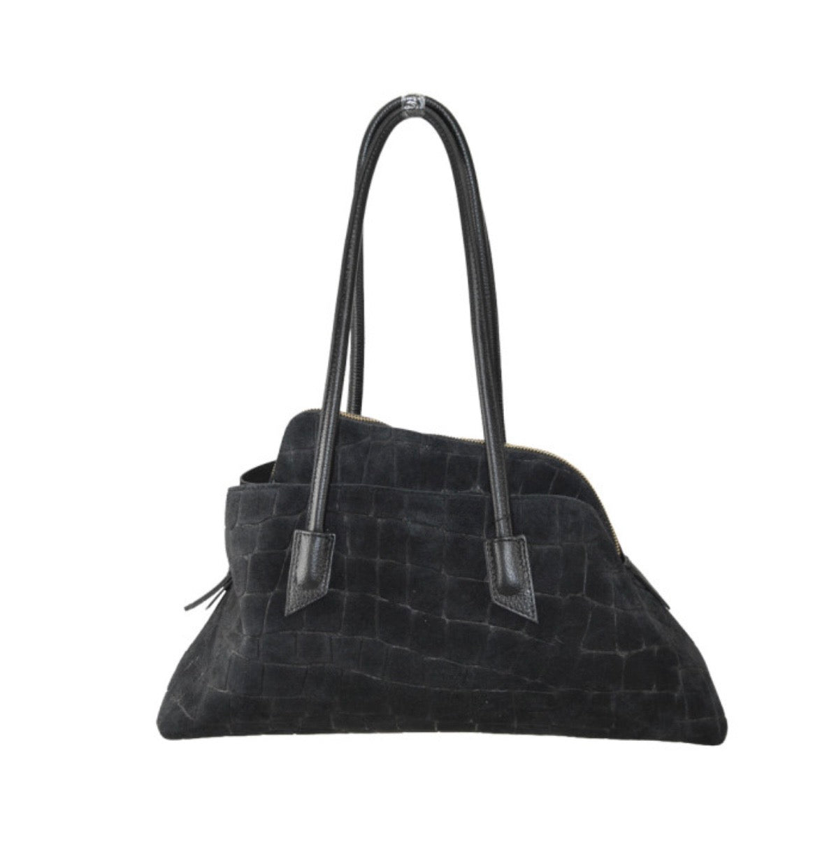 BORSA A SPALLA ASTRA SUEDE NERO