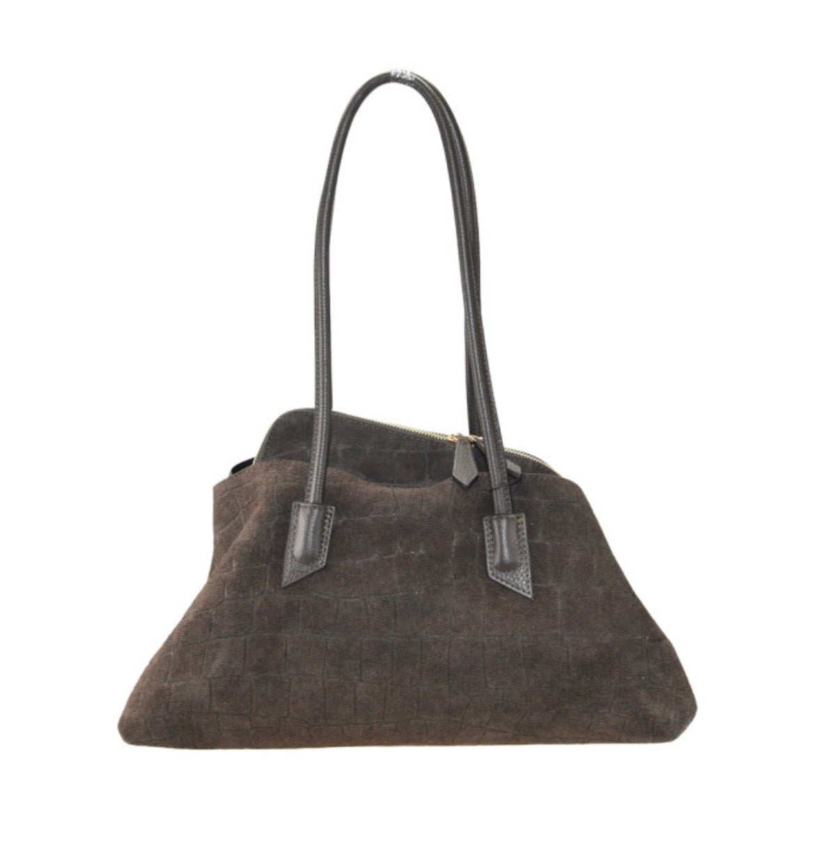 BORSA A MANO ASTRA SUEDE MORO
