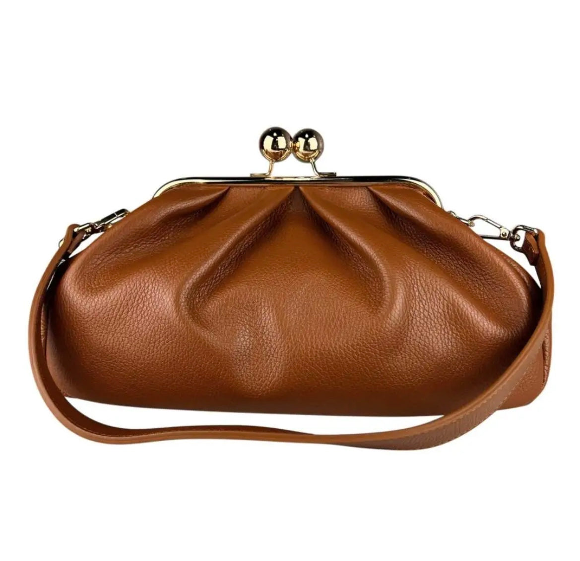 BORSA A MANO SILVIA CUOIO
